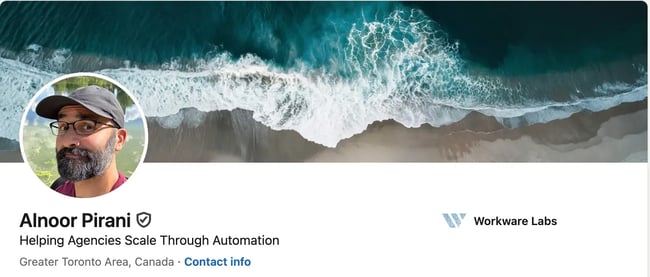 linkedin headline example alnoor pirani